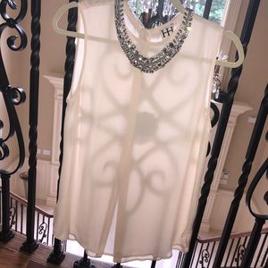 Haute Hippie Embellished Top